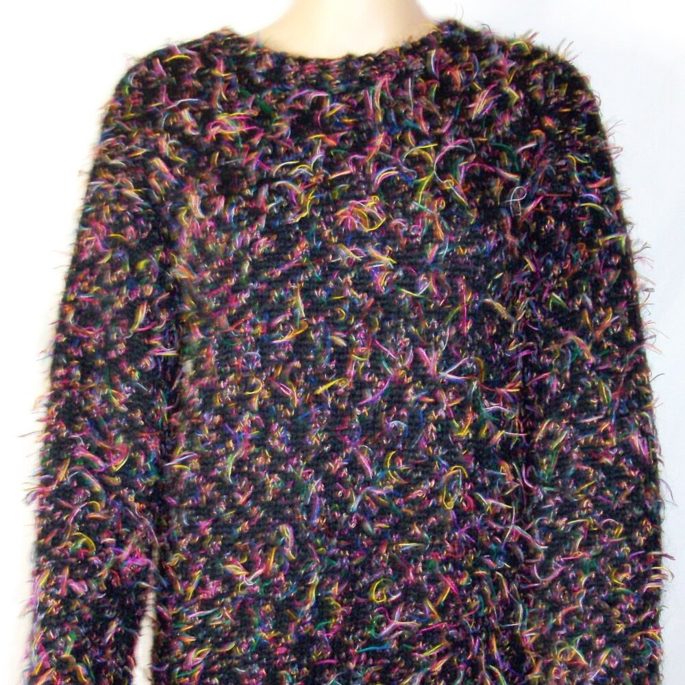 Vintage Pasta Confetti Sweater Mohair blend Size S